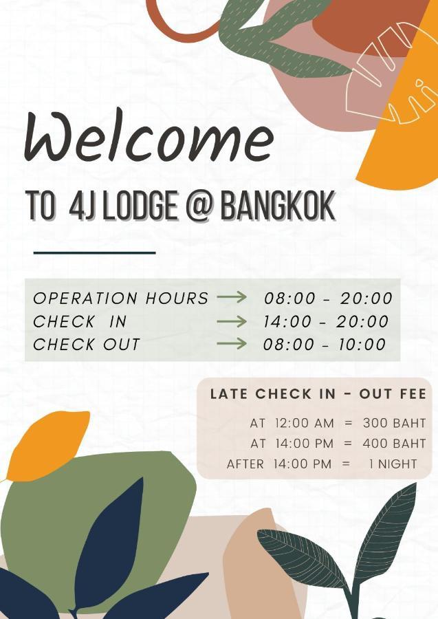 4J Lodge Bangkok Exterior photo